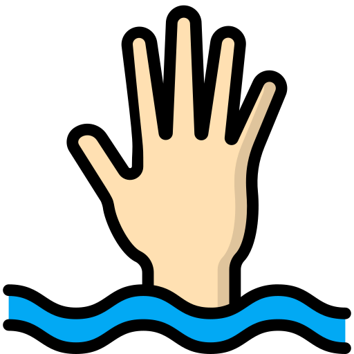 Drowning icon