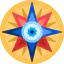 Wind rose biểu tượng 64x64