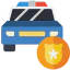 Police car icon 64x64