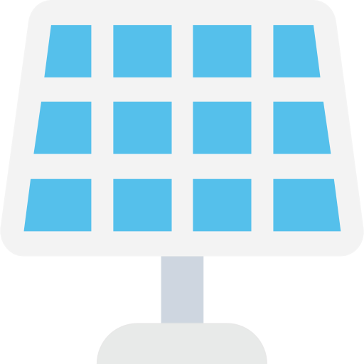 Solar panel icon