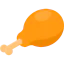 Chicken leg biểu tượng 64x64