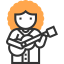 Guitar player icon 64x64