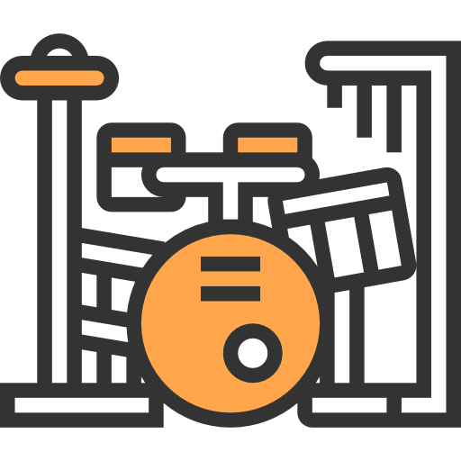 Drum set icon