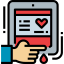 Blood test icon 64x64