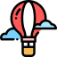 Hot air balloon icon 64x64