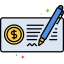 Cheque icon 64x64