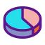 Pie chart アイコン 64x64
