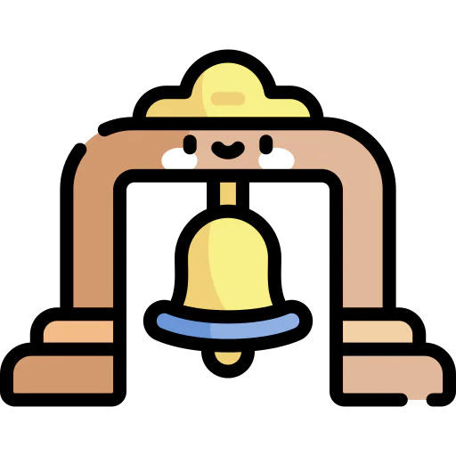 Bell tower icon