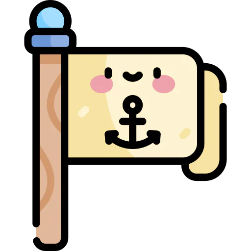 Flag pole icon