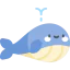 Whale icon 64x64