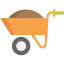 Wheelbarrow icon 64x64