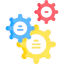 Gears icon 64x64