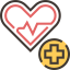 Heart rate icon 64x64