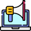 Online marketing icon 64x64