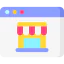 Online shop icon 64x64