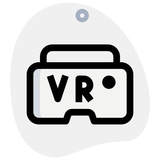 Virtual reality icon