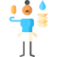 Washing dishes icon 64x64