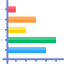 Bar chart icon 64x64