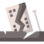 Earthquake icon 64x64