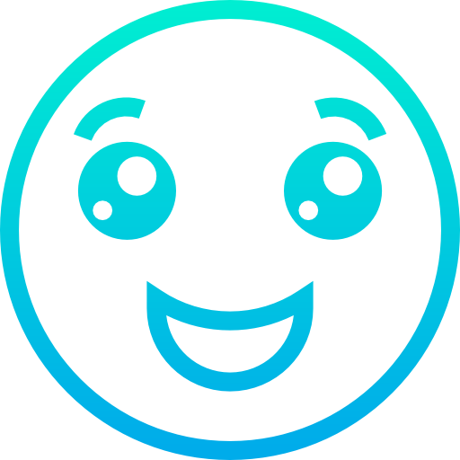 Smiling icon