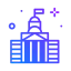 Белый дом иконка 64x64