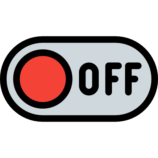 Switch off icon