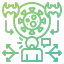 Virus transmission アイコン 64x64