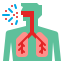 Respiratory system icon 64x64