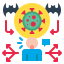 Virus transmission アイコン 64x64