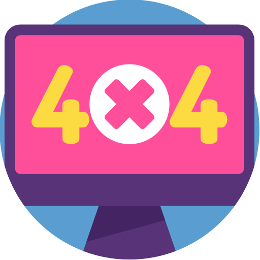 Error 404 icon