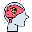 Neurology science Symbol 64x64