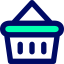 Shopping basket icon 64x64