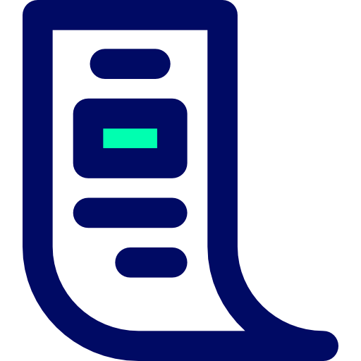 Receipt icon