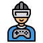 Virtual reality icon 64x64
