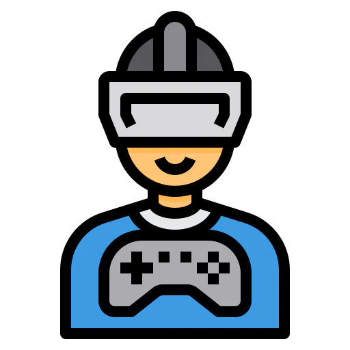 Virtual reality icon