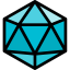 Icosahedron icon 64x64