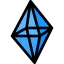 Octahedron icon 64x64