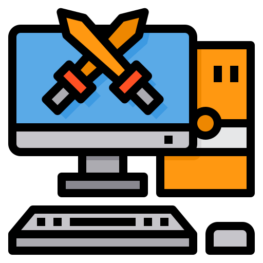Computer game icon