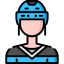 Hockey player icon 64x64