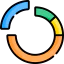 Pie chart icon 64x64