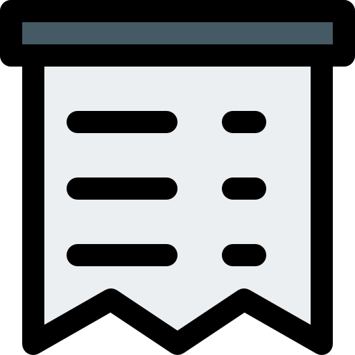 Receipt icon