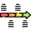 Arrow chart icon 64x64