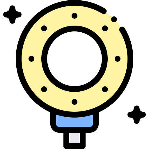 Ring light icon