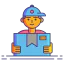 Delivery man Ikona 64x64