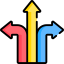 Arrow chart icon 64x64