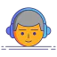 Headphone Ikona 64x64