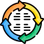 Arrow chart icon 64x64