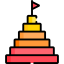 Pyramid chart icon 64x64