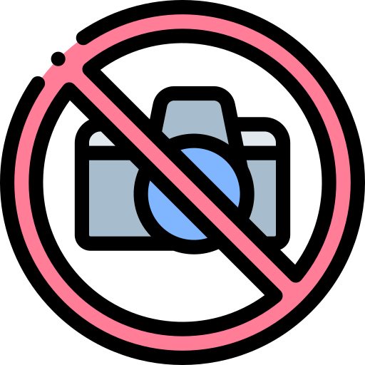 No camera icon