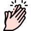 Clapping ícono 64x64